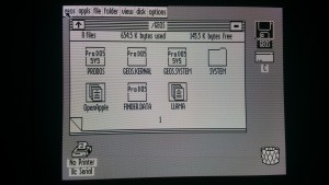 Apple IIc VGA DHGR Monochrome Output